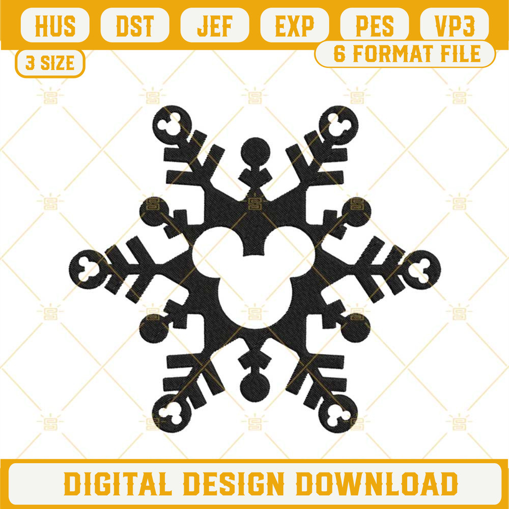 Mickey Snowflake Embroidery Design File.jpg