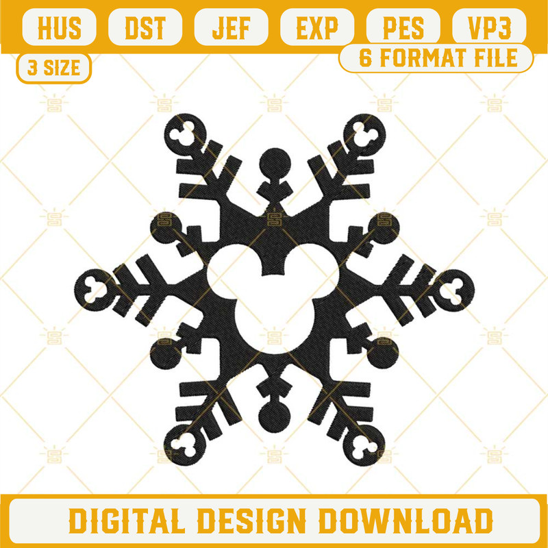 Mickey Snowflake Embroidery Design File.jpg