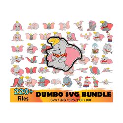 220 files disney dumbo svg bundle, disney svg, dumbo svg