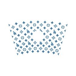 dodgers lv full wrap for starbucks svg, trending svg, la svg, seamless wrap svg, wrap for starbucks, wrap for cup, dodge