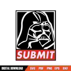 star wars darth vader submit logo svg