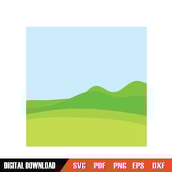 alice in wonderland cartoon landscape season svg png