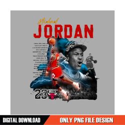 23 michael jordan nba basketball digital file