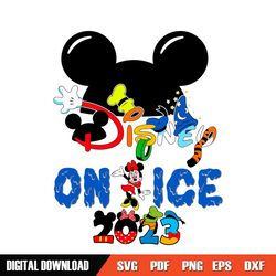 mickey mouse ears disney on ice svg