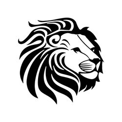 lion svg, png, pdf, cricut, cricut svg, silhouette svg, lion head svg, animal svg, lion clipart, lion cutting file