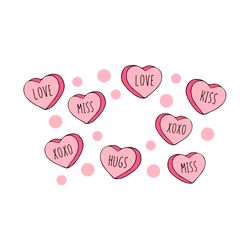 starbucks hearts full wrap svg, trending svg, heart cup wrap, heart full wrap, starbucks hearts, hearts cup, hearts star