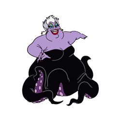 ursula little mermaid svg, disney svg, ursula svg, little mermaid svg, horror face svg, childrens gift svg, friend gift