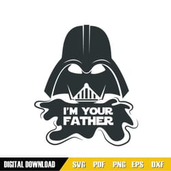 darth vader i'm your father funny star wars svg