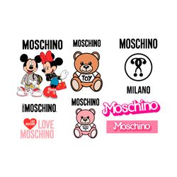 moschino logos svg bundle, trending svg, moschino svg, moschino logo svg, moschino brand svg, moschino fashion, moschino
