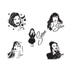 selena quintanilla bundle svg, selena svg, selena quintanilla svg, selena bundle, selena quintanilla designs, selena cli