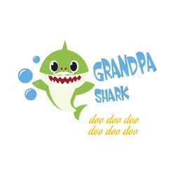 blue grandpa shark doo doo doo svg, family svg, grandpa shark svg, baby shark svg, grandpa svg, shark svg, shark family