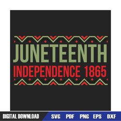 Juneteenth Black Americans Independence 1865 Svg, Juneteenth Svg, Juneteenth 1865, Independence 1865, Black Independence
