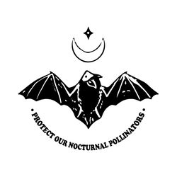 protect our nocturnal pollinators svg, animal svg, nocturnal pollinators svg, bats svg, bird svg, funny animal svg, love