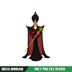 evil sorcerer jafar disney aladdin villain png