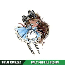 doll alice in wonderland cartoon character png
