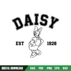 Daisy Duck Since 1928 Design SVG