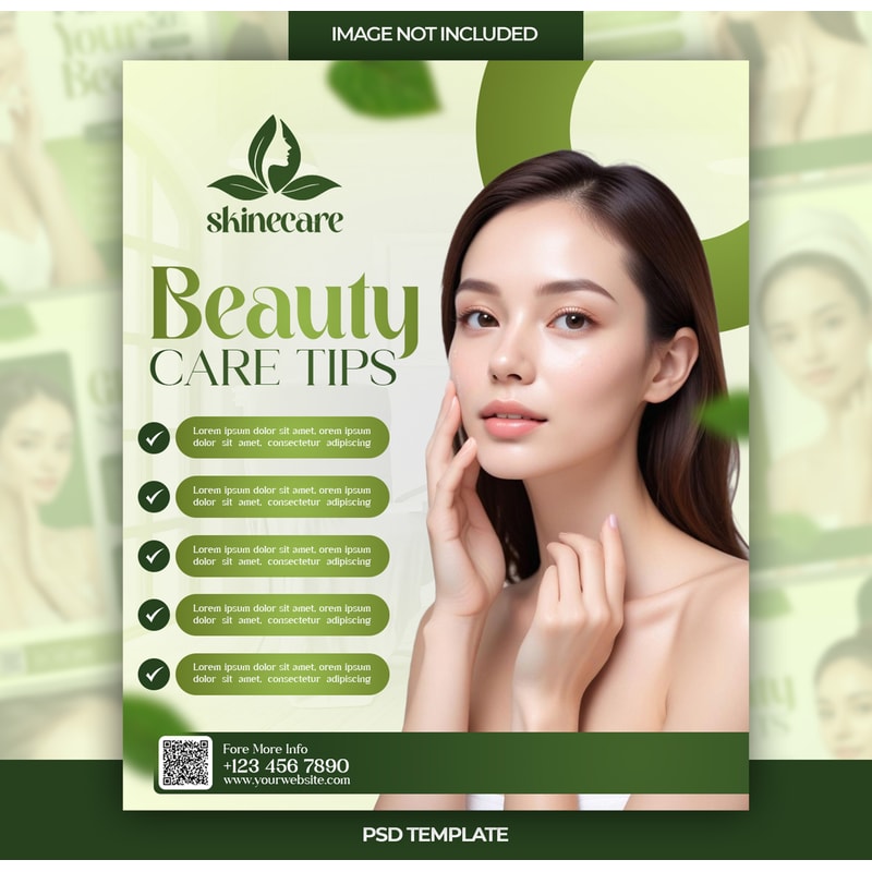 Skin Care Social Media Post Templates 5