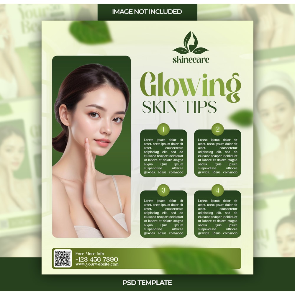 Skin Care Social Media Post Templates 6