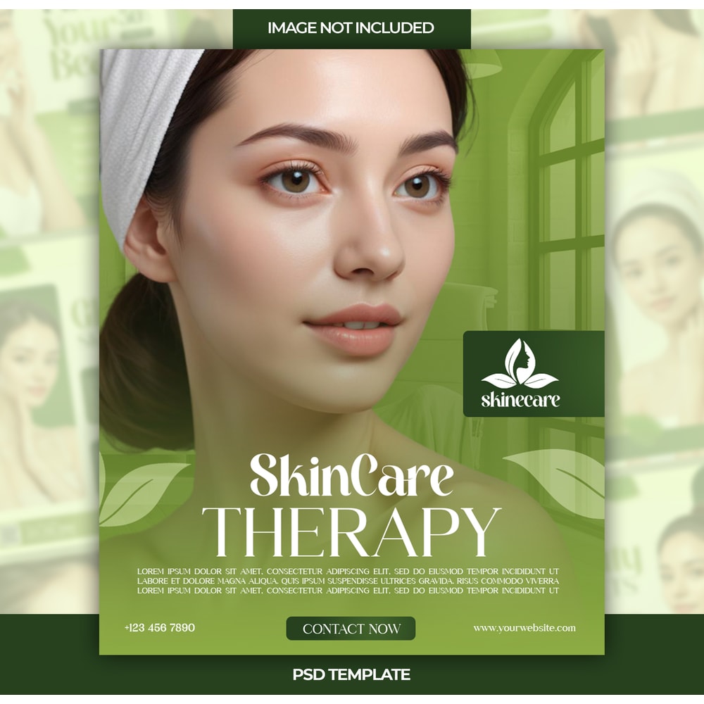 Skin Care Social Media Post Templates 7