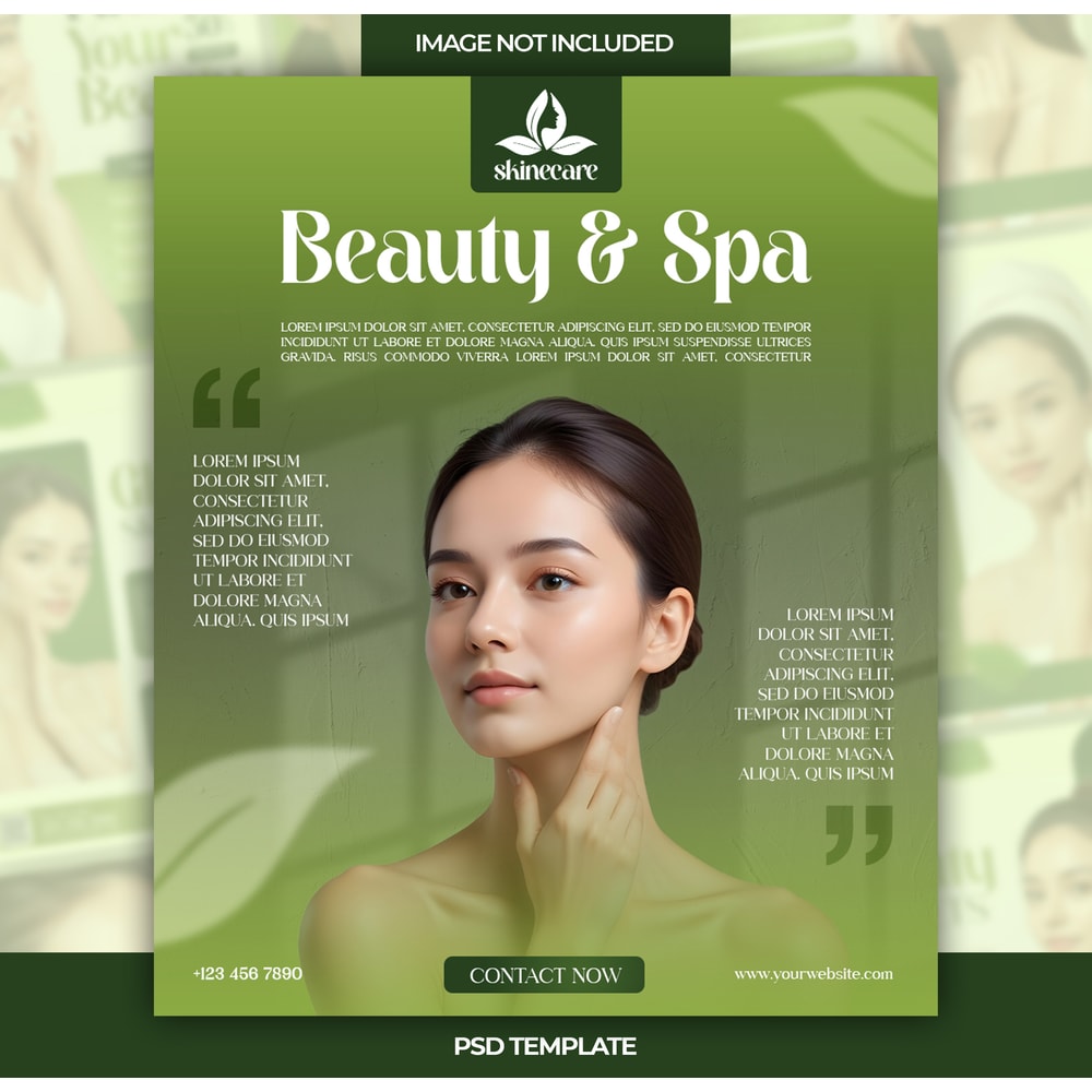 Skin Care Social Media Post Templates 8