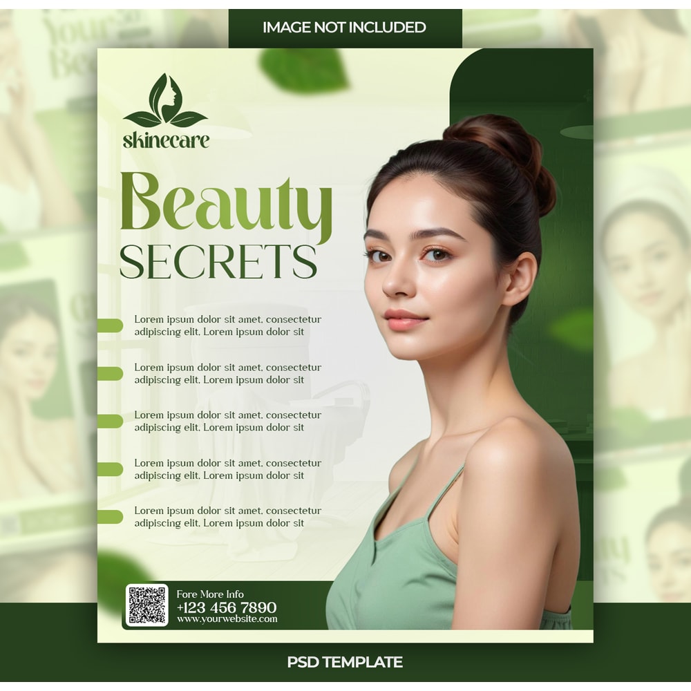 Skin Care Social Media Post Templates 10