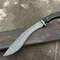 Handmade Damascus Steel Hunting Kukri Knife With Leather Sheath  Micarta Handle Christmas Gift For Himher 0