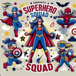 superhero clip art