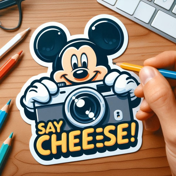 Capture Memories with a Smile: Mickey Mouse