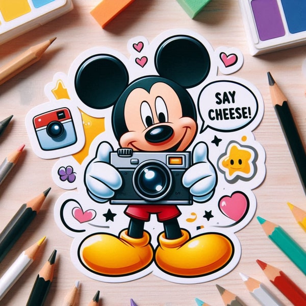 Capture Memories with a Smile: Mickey Mouse