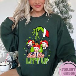 louis litt christmas sweatshirt, let's get litt up funny christmas sweatshirt, louis litt let's get litt up shirt, 2023