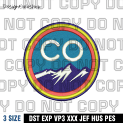 colorado rockies cap logo embroidery design, mlb logo embroidery designs, sport embroidery, mlb embroidery