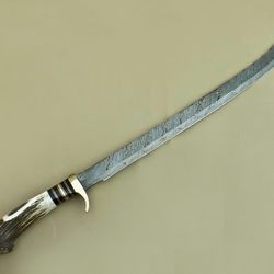 damascus viking sword , viking sword , handmade sword ,