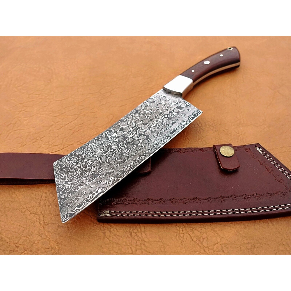 Damascus Cleaver  Knife.jpg