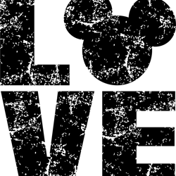 mickey love svg, mouse love svg