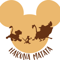 mickey and minnie ears hakuna matata, animal kingdom, png