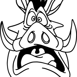 funny pumba face svg, lion king svg, lion king cut file, pumba svg, simba svg, quote svg, disney svg