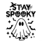 Stay Spooky Shirt Halloween Svg Halloween Gift Womens Halloween Svg Spooky Season Shirt Ghost Halloween 0
