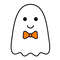 Cute Ghost With Bow Tie Svg Ghost Svg Boo Svg Cute Ghost Svg Ghost Face Spooky Season Svg Spooky SvgHalloween Svg 0