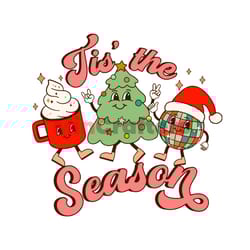 tis the season christmas tree svg