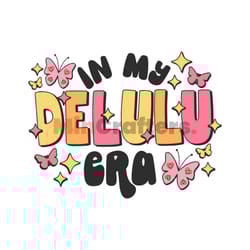 vintage in my delulu era svg