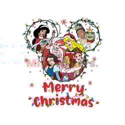 disney christmas princess merry christmas png