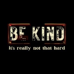 be kind its really not that hard svg