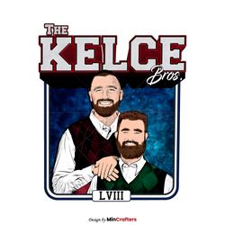 The Kelce Bros Jason Kelce and Travis Kelce PNG
