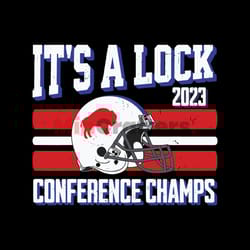 its a lock buffalo conference champs svg