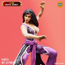 figure 1/6 li mei - mortal kombat deadly alliance statue toy