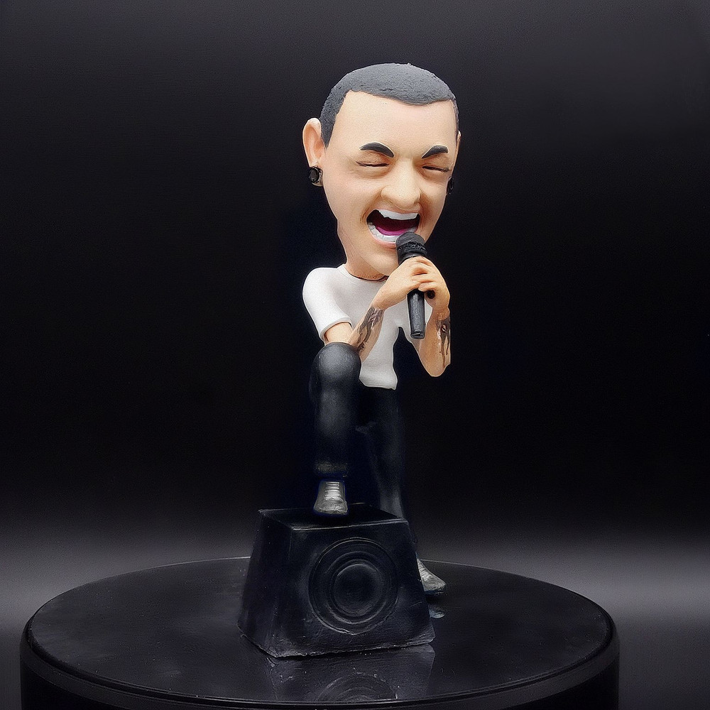Caricature Chester Bennington Linkin Park Statue Toy Figure Figurine 110 1