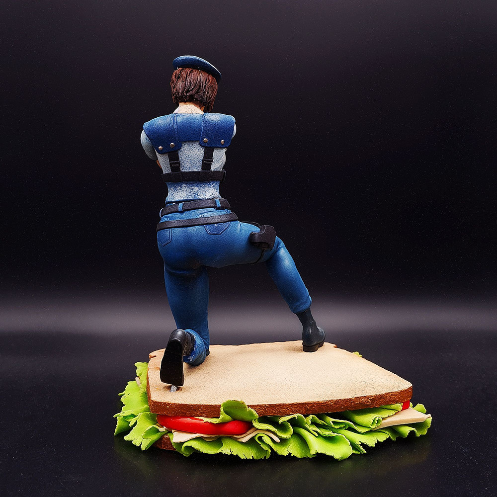 Jill Valentine  Resident Evil 1 Statue Toy Figure Figurine 16 2