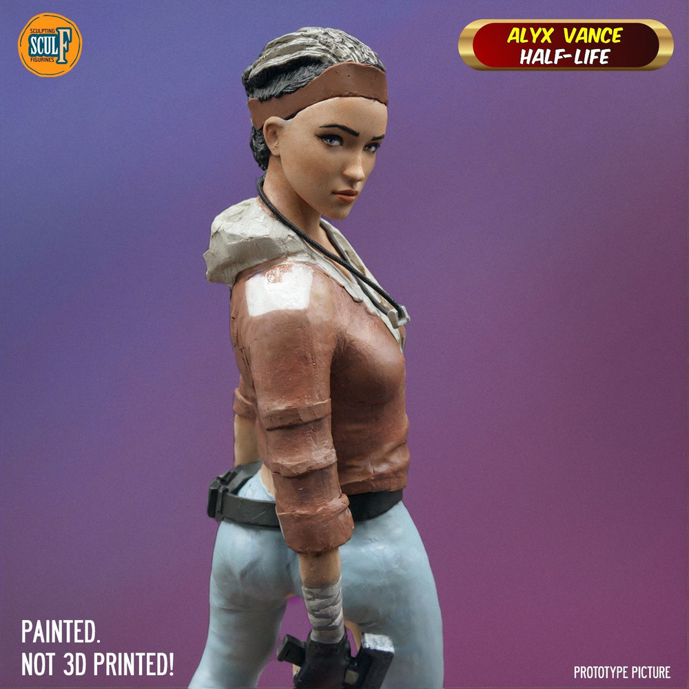 Alyx Vance HalfLife 2 Statue Toy Figure Figurine 16 0