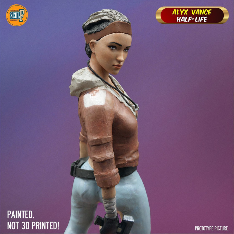 Alyx Vance HalfLife 2 Statue Toy Figure Figurine 16 0