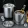 Double Wall Stainless Steel Ice Bucket Insulated Ice Bucket For Home Bar Ice Cube Container For Chi 0